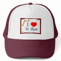 I Love To Read hats