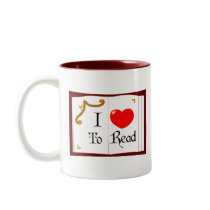 I Love To Read mugs