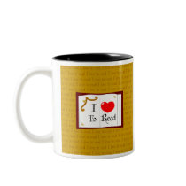 I Love To Read Mug