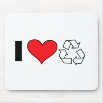 I love to recycle mouse pads