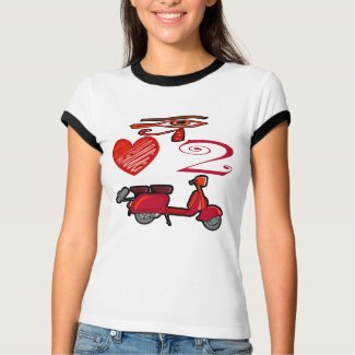 I Love To Scoot shirt