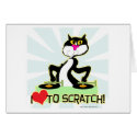I love to Scratch cards
