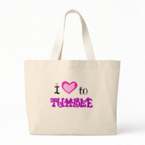 I Love to tumble Tote Bag