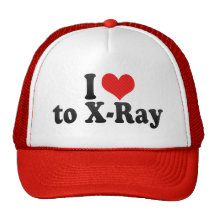I Love to X-Ray Hat