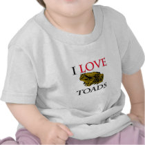 I Love Toads Tees