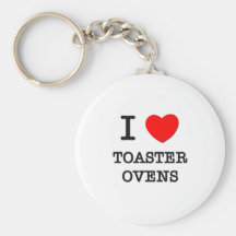 I Love Toaster Ovens Keychain