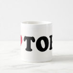 I LOVE TOBY COFFEE MUGS