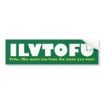 Vegan Bumper Stickers