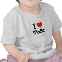 I love Tofu heart T-Shirt