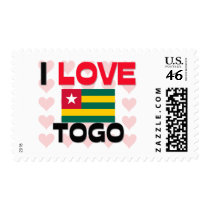 I Love Togo postage