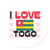 I Love Togo stickers