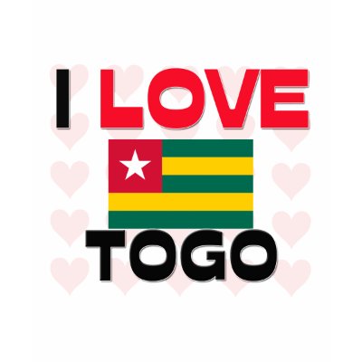 I Love Togo T Shirts by tshirtshirts