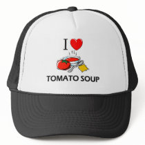 I Love Tomato Soup Mesh Hats