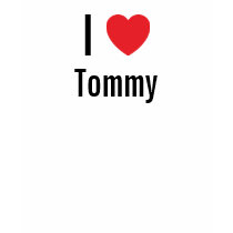 I love Tommy t-shirts