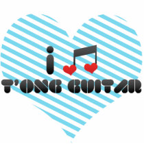 I Love T'Ong Guitar Photo Cutouts