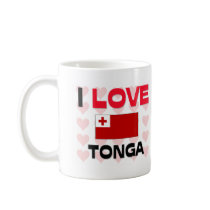 I Love Tonga mugs