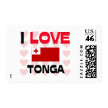 I Love Tonga postage
