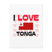 I Love Tonga postcards