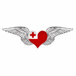 I Love Tonga -wings Photo Cut Outs