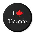 I Love Toronto Refrigerator Magnet