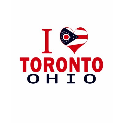 I love Toronto, Ohio T Shirts