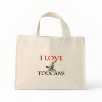 I Love Toucans bags