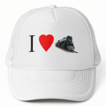I Love Trains Hats