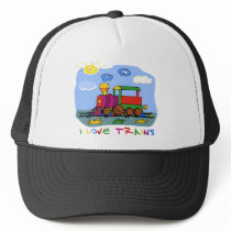 I Love Trains Hats
