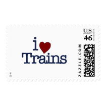 I Love Trains Stamps