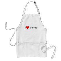 I Love Trance aprons by HOTDJGEAR I Love Trance aprons