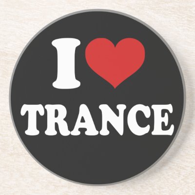 I Love Trance coasters