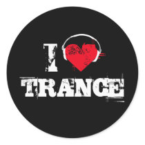 I love trance stickers by loveshirts I love trance stickers