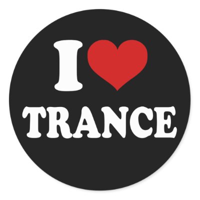 I Love Trance stickers