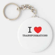 I Love Transformations Keychain