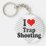 I love Trap Shooting Keychain I love Trap Shooting Keychain