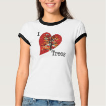 I Love Trees shirt by Holiday Wear