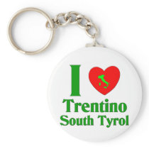 I Love Trentino South Tyrol Key Chains