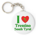 I Love Trentino South Tyrol keychains