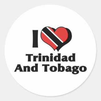 trinidad tobago stickers flag