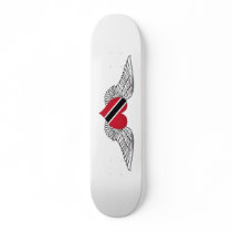 I Love Trinidad and Tobago -wings Skateboard Decks