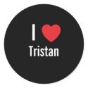 I love Tristan stickers