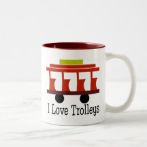 I Love Trolleys Coffee Mug
