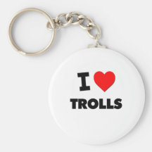 I love Trolls Keychains