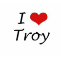 I Love Troy t-shirts by heartcreations I Love Troy t-shirts