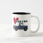 twotone_mug - Kids Planes, Trains And Automobile T-Shirts And Gifts: Sizes  Available colors: black