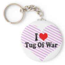 I love Tug Of War Key Chains