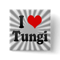I Love Tungi, Bangladesh Pinback Buttons