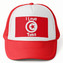 I Love Tunis hats by truthdesignz I Love Tunis hats