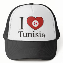 I Love Tunisia hats by EthnoShirts I Love Tunisia hats