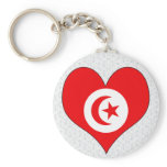 I Love Tunisia Key Chains